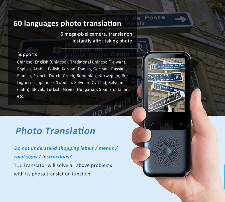 Intelligent Voice Translator Device