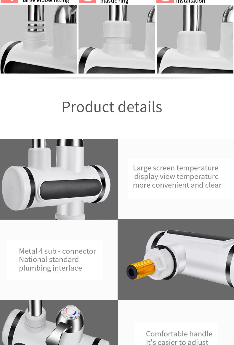 Electric Hot Water Tap Faucet