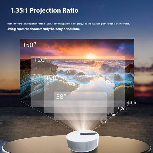 Projector HD Smart Home Theater