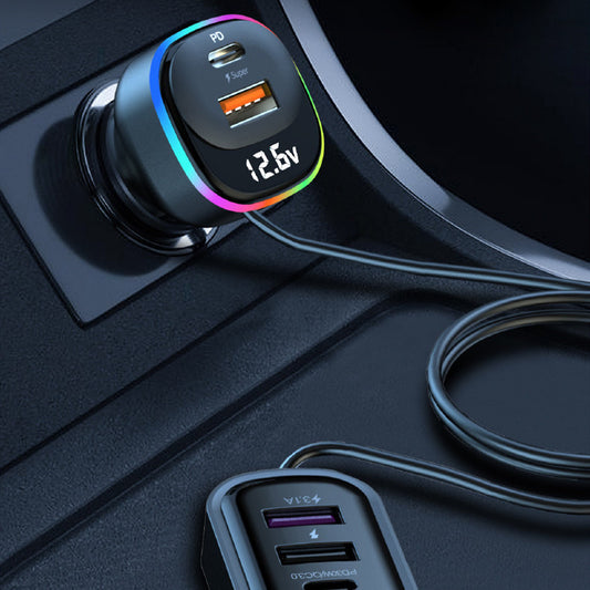 Multi-function Super Fast Car Charger