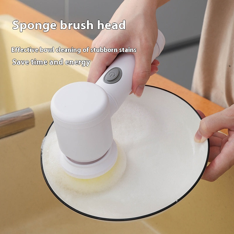 Automatic Liquid Long Handle Dish Brush