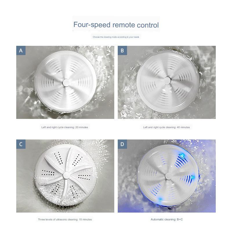 Portable Mini Turbo Washing Machine