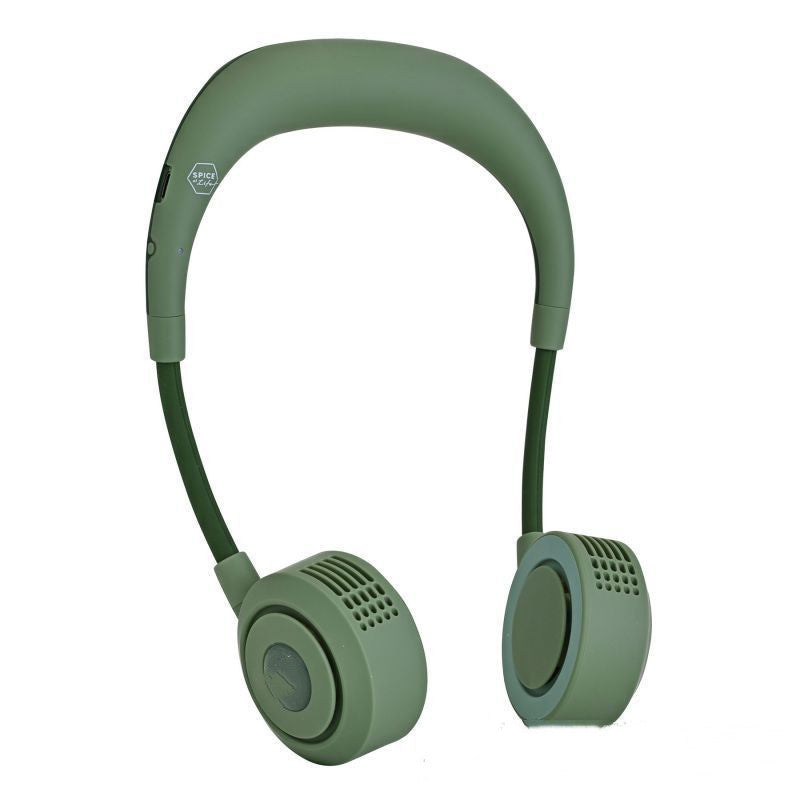 Portable Leafless Hanging Neck Fan