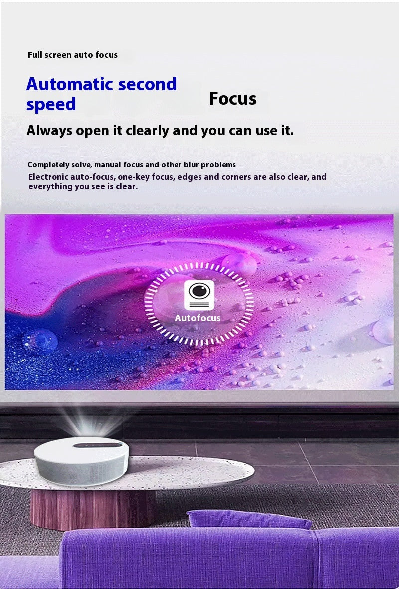 Projector HD Smart Home Theater