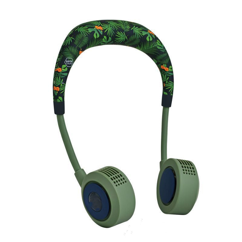Portable Leafless Hanging Neck Fan