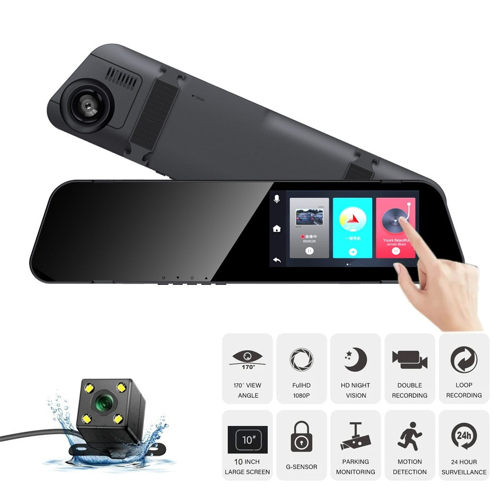 Front And Rear Night Vision Recorder HD Camera